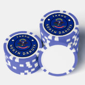 Fargo North Dakota Pokerchips (Stapel)