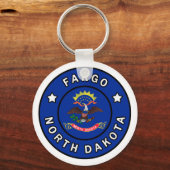 Fargo North Dakota Schlüsselanhänger (Vorderseite)