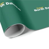 Fargo, North Dakota Wrapping Paper Geschenkpapier (Rolleneckpunkt)