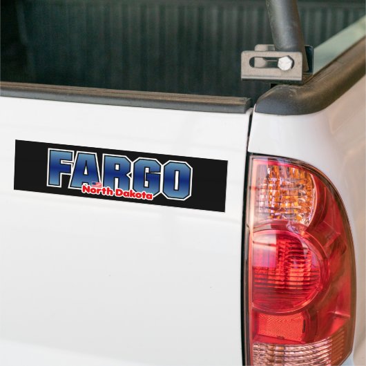 Fargo-Stoßdämpfer Autoaufkleber (Auf Lkw)