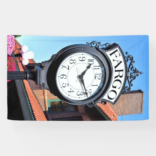 Fargo-Uhr Banner (Horizontal)