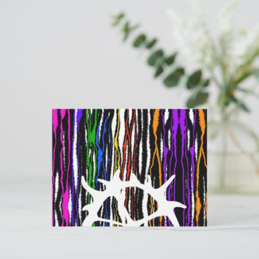 Färgsprakande Postkarte (Stehend Vorderseite)