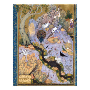 Farid al-Din'Attar Der Kurs der Vögel Fotodruck