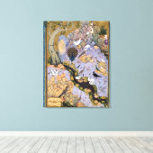 Farid al-Din'Attar Der Kurs der Vögel Leinwanddruck (Insitu (Holzboden))