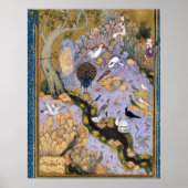 Farid al-Din'Attar Der Kurs der Vögel Poster (Vorne)