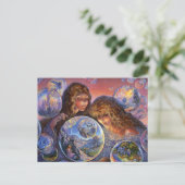 "Farie Postcard ! " Postkarte (Stehend Vorderseite)