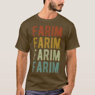 Farim Stadt GuineaBissau Retro T-Shirt