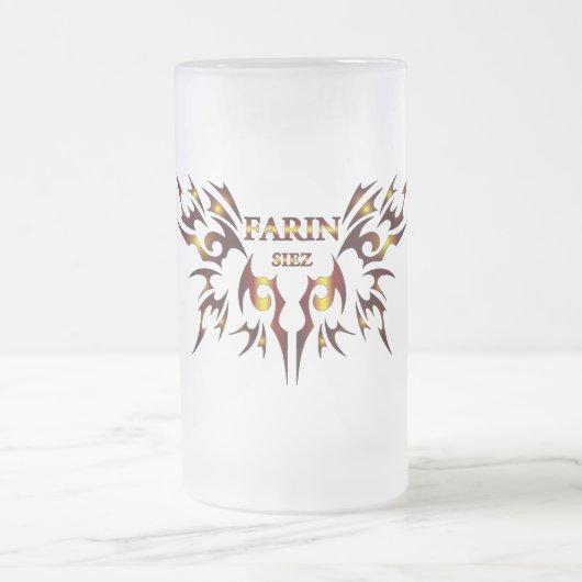 Farin Siez Bierglas Mattglas Bierglas (Mittel)