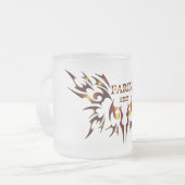 Farin Siez Glasbecher Mattglastasse (Vorderseite Links)