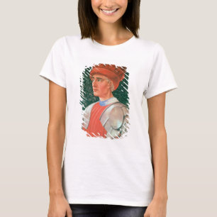 Farinata degli Uberti, Detail seiner Büste, aus de T-Shirt