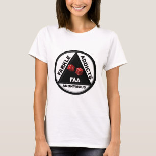 Farkle Süchtige anonym (Version 2010) T-Shirt