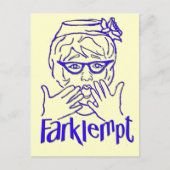Farklempt Postkarte (Vorderseite)