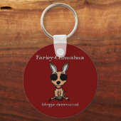 Farley-Chihuahua Schlüsselanhänger (Vorderseite)