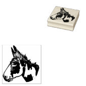 Farley die Esel-Briefmarke Gummistempel (Stempel)