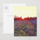 Farley Sonnenuntergang 2012 Postkarte (Vorne/Hinten)