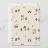 Farm and Animals Birthday Invitation Einladung (Rückseite)