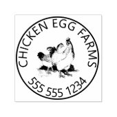 Farm and Phone Custom Egg Stamp Permastempel (Design)