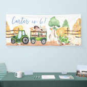 Farm Animal Birthday Party Banner (Messe)