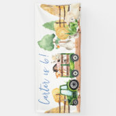 Farm Animal Birthday Party Banner (Vertikal)