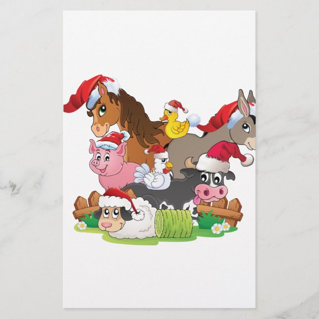 Farm Animal Christmas (Vorderseite)