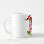 Farm Animal Christmas Kaffeetasse (Links)