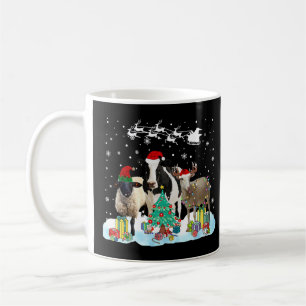 Farm Animal Christmas Tree Sheep Cow Goat Reindeer Kaffeetasse