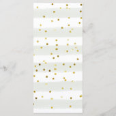 Farm Animal Greenery Boy Baby Shower Menü Menükarte (Rückseite)