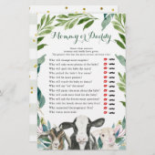 Farm Animal Greenery Boy Mommy oder Daddy Games (Vorne/Hinten)