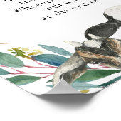 Farm Animal Greenery Boy Schnuller Hunt Poster (Ecke)