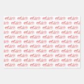 Farm Animal Holiday Wrapping Paper  Geschenkpapier Set (Vorderseite)