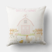 Farm Animal Kinderzimmer Pillow Sweet Farm Dreams Kissen (Rückseite)
