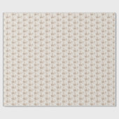 Farm Animal Toile (Khaki)  Geschenkpapier (Flach)