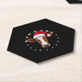 Farm Animal Xmas Pajamas Costume Farmer Christmas Untersetzer (angewinkelt)