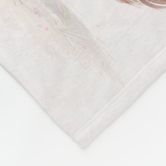 Farm Animals Band Birthday Fleecedecke (Ecke)