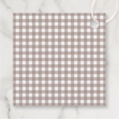 Farm Animals, Cute Animals, Barn, Baby Shower Geschenkanhänger (Rückseite)