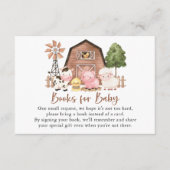 Farm Animals, Cute Animals, Barn, Books For Baby Begleitkarte (Vorderseite)