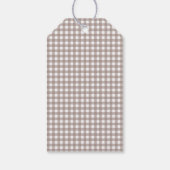 Farm Animals, Cute Animals, Barn, First Birthday Geschenkanhänger (Rückseite)