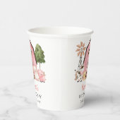 Farm Animals, Cute Animals, Barn, First Birthday Pappbecher (Rechts)