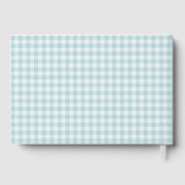 Farm Animals, Cute Animals, Blue Barn, Baby Shower Gästebuch (Rückseite)