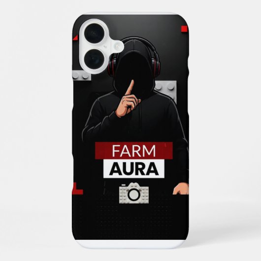 “Farm Aura” cell phone case iPhone Hülle (Rückseite)