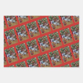 Farm Baby Christmas Wrapping Paper Geschenkpapier Set (Vorderseite 2)