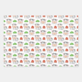 Farm Baby Geschenkpapier Set (Vorderseite)