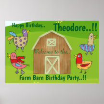 Farm Barn Birthday Party