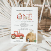 Farm Barnyard Fun erster Geburtstag Einladung