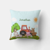 Farm Barnyard Kissen (Rückseite)