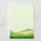 Farm Barnyard Tiere Geburtstag Einladung (Rückseite)