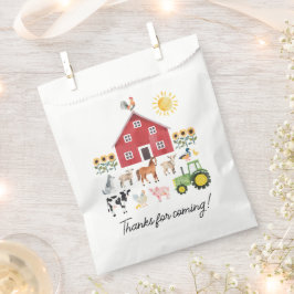 Farm Barnyard Tiere Geburtstag Geschenktütchen