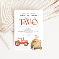 Farm Barnyard Zweites Geburtstag