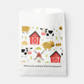 Farm Birthday Party Baby Dusche Geschenktütchen (Vorderseite)