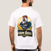 Farm boss roster  T-Shirt (Rückseite)